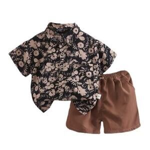 New boy’s brown outfit 2T
